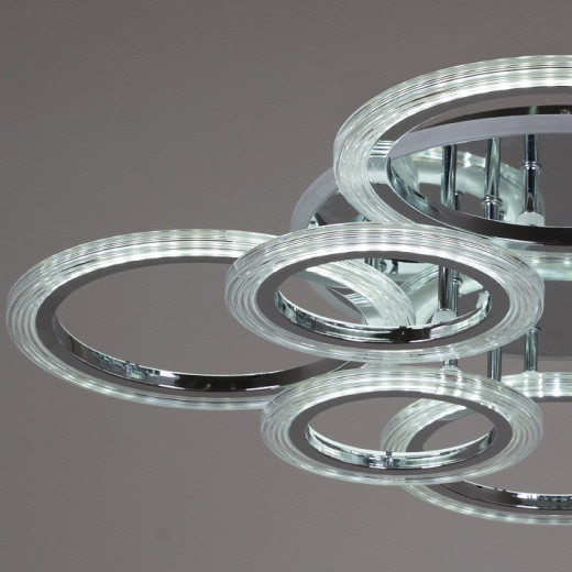 Потолочная люстра 09812 09812-3.3-4+4D CR (RGB)