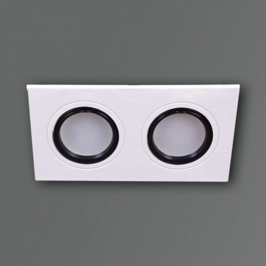 Встраиваемый светильник 16211-9.0-002 WT+BK