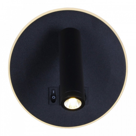 Бра 86203-9.2-001KT LED12W+USB BK