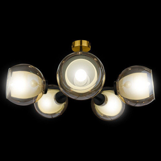 Люстра на штанге 33 идеи S12AM CHN800S.05.17BL.PA-S12AM