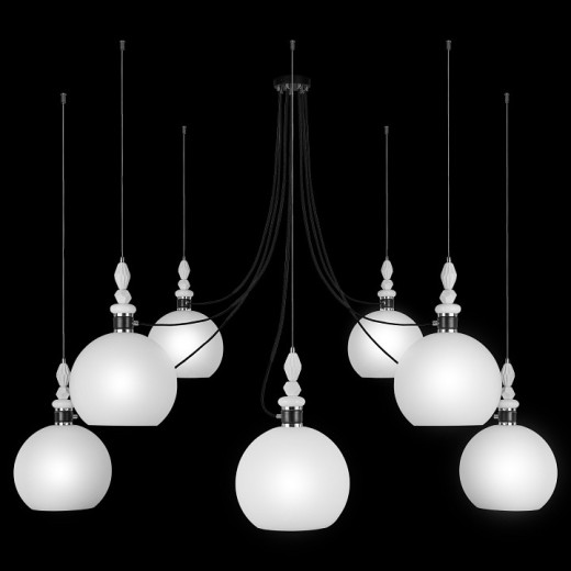 Подвесная люстра 33 идеи S37WH PND182.07.17CH.003BL-S37WH