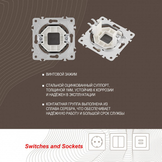 Заглушка для поста, без рамки Arte Milano am-202 202.50-1.shampan