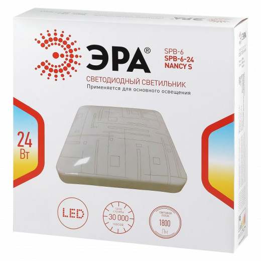 Накладной светильник Эра Классик SPB-6-24 Nancy S