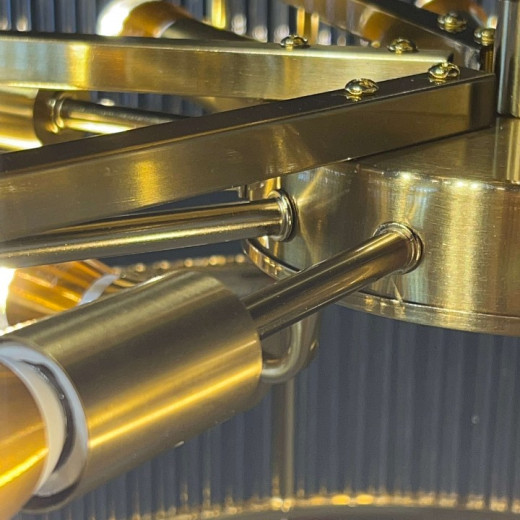 Светильник на штанге Imperiumloft RH Marais Round Chandelier 40,2668