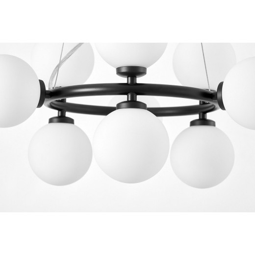 Подвесная люстра LUMINA DECO MARSIADA LDP 6033-9 BK