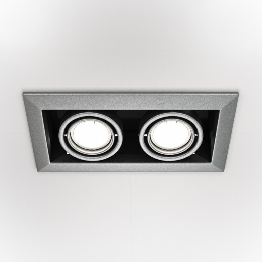 Встраиваемый светильник Maytoni Metal Modern DL008-2-02-S