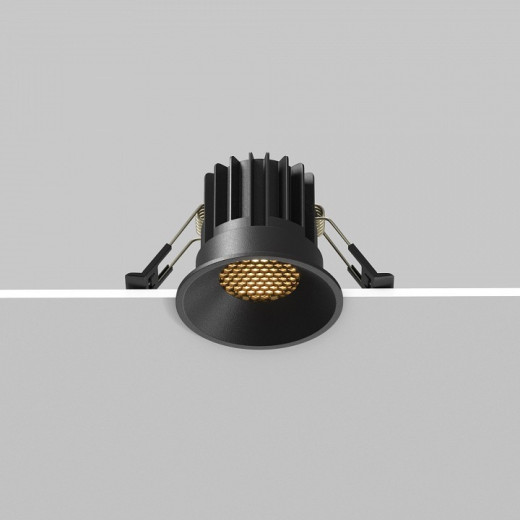 Встраиваемый светильник Maytoni Round DL058-7W2.7K-B