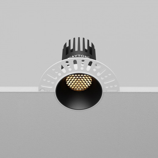 Встраиваемый светильник Maytoni Dip DL119-10W-2.7K-TRS-B