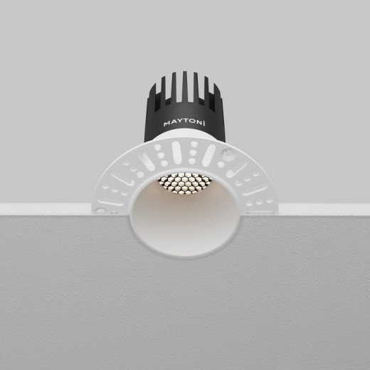 Встраиваемый светильник Maytoni Dip DL120-10W-4K-TRS-W