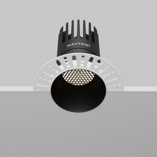 Встраиваемый светильник Maytoni Dip DL122-15W-4K-TRS-B