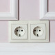Розетка с заземлением, без рамки Werkel слоновая кость W1171003