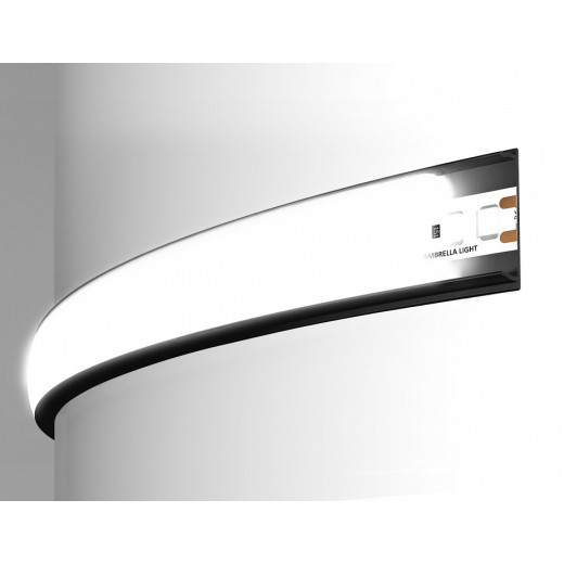 Профиль накладной гибкий Ambrella Light GP GP1600BK