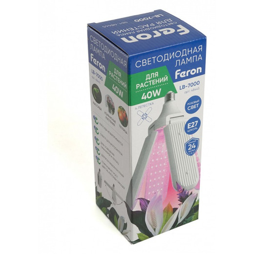 Лампа светодиодная Feron LB-7000 E27 40Вт K 48445