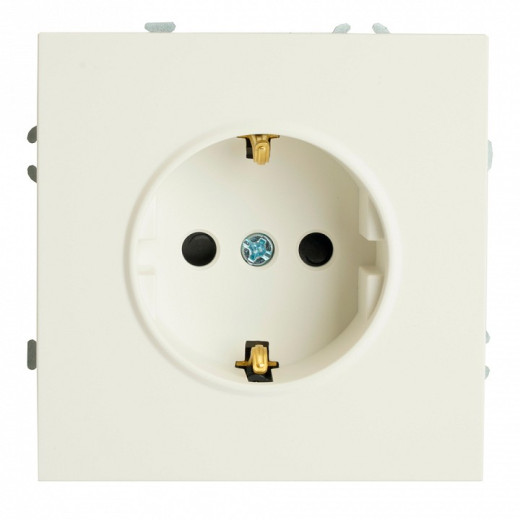 Розетка без заземления и со шторкой, без рамки Stekker RST16-5110-01 49880