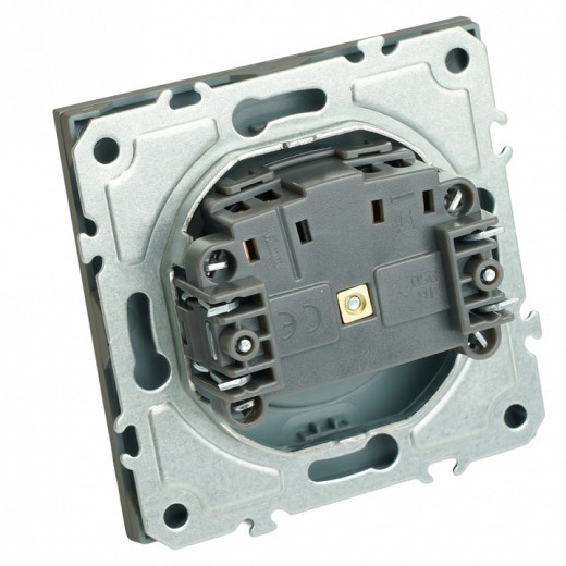 Розетка без заземления, без рамки Stekker Эмили 49954