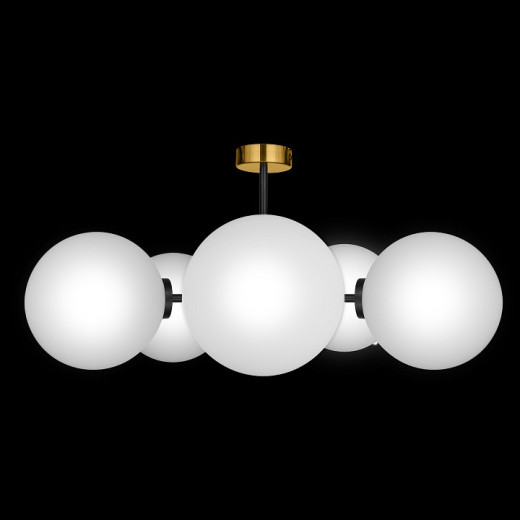 Люстра на штанге 33 идеи S32WH CHN800S.05.17BL.PA-S32WH