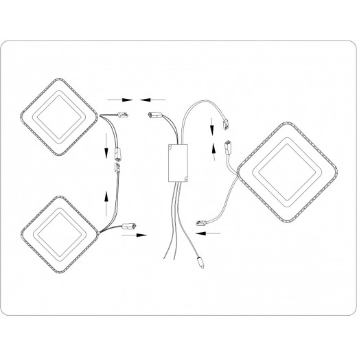 Потолочная люстра Ambrella Light FA FA8877