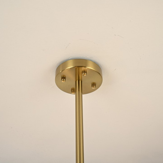 Люстра на штанге Imperiumloft RH Marais Round Chandelier D80 40,2668