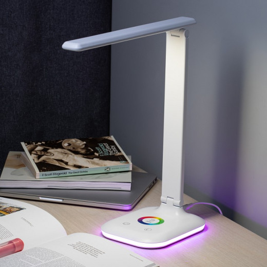 Настольная лампа офисная Эра  NLED-502-11W-W