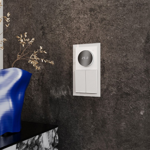 Терморегулятор электромеханический для теплого пола без рамки Voltum S70 VLS070101