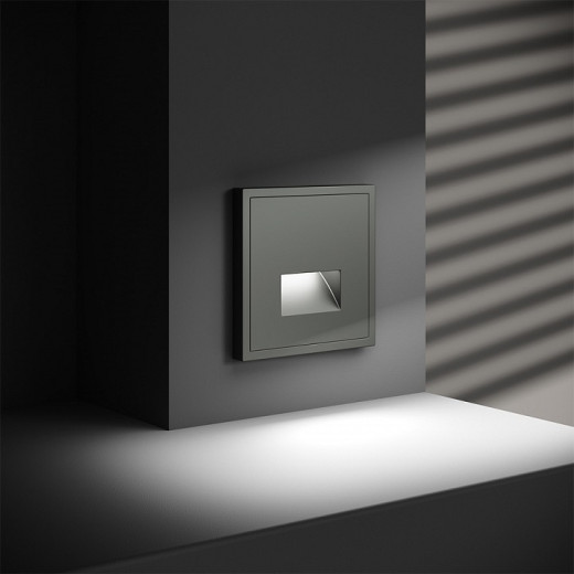 Заглушка для поста с подсветкой, без рамки Voltum S70 VLS070606