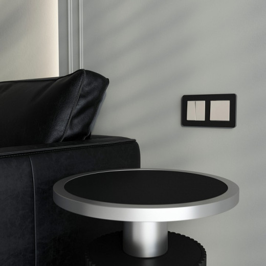 Клавиша для выключателя перекрестного Werkel дымчатый W1219004