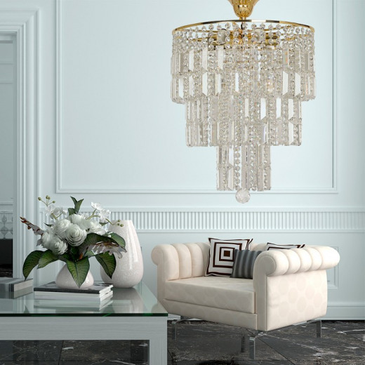 Люстра на штанге Arti Lampadari Napoli Napoli E 1.5.38.501 G