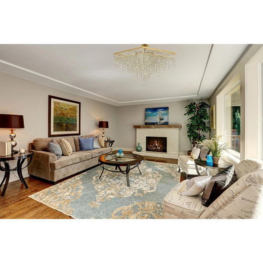 Люстра на штанге Arti Lampadari Prima Prima E 1.3.50X50.600 G