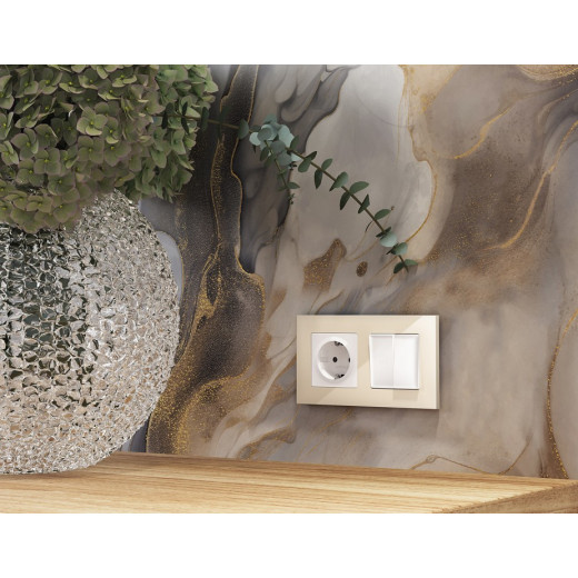 Клавиши для выключателя двухклавишного Ambrella Volt Quant AP1030