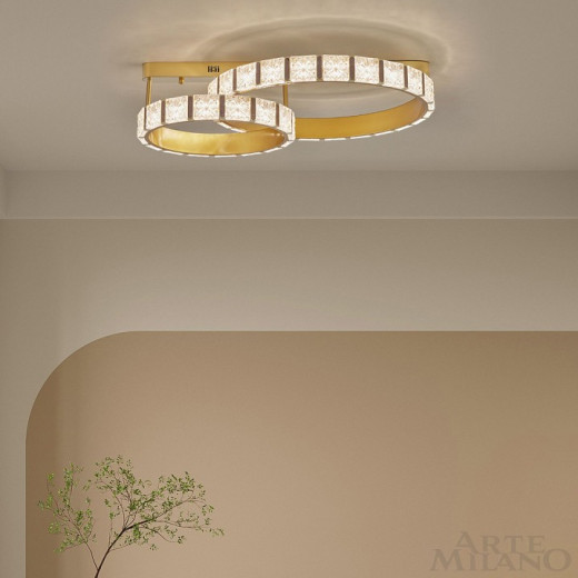 Накладной светильник Arte Milano AM-Venezia 310183/D600-D400 GD