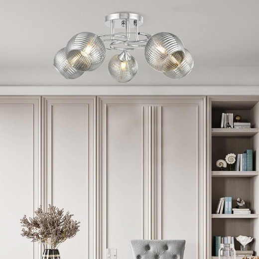 Потолочная люстра Arte Milano AMALFI-321006 321006/5 CR