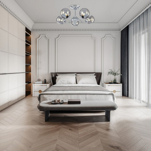 Люстра на штанге Arte Milano Napoli-0334 330334/5 CR