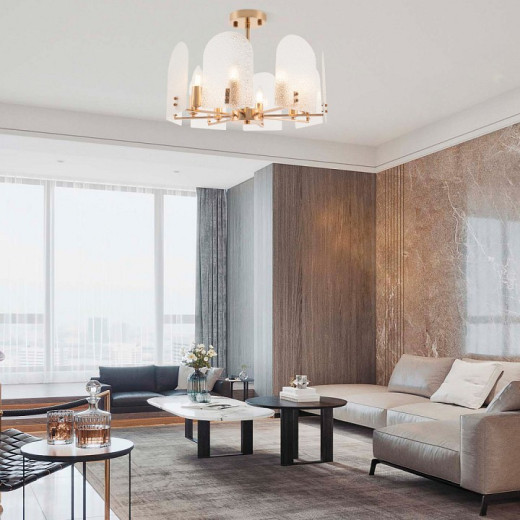 Люстра на штанге Arte Milano Sorrento-8309 378309/8/480 GD