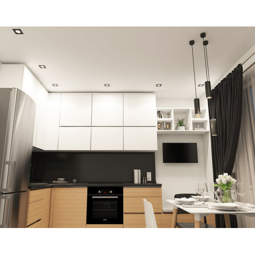 Встраиваемый светильник Denkirs Rodvig DK3071-BK+WH