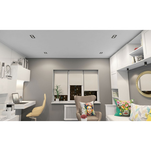 Встраиваемый светильник Denkirs Rodvig DK3072-BK+WH