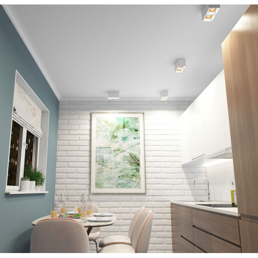 Накладной светильник Denkirs DK3030 DK3085-WH+BR