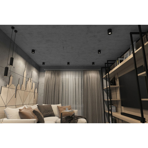 Накладной светильник Denkirs Rodvig DK3090-BK+CH