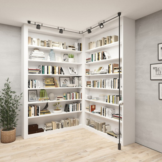 Накладной светильник Denkirs BELTY SPOT DK5540-WH+BK