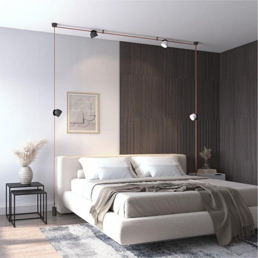 Накладной светильник Denkirs BELTY SPOT DK5543-BK