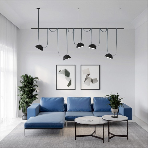 Крепление для треков-ремней Denkirs BELTY ROD TR5536-BK