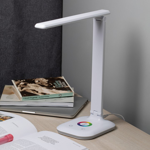 Настольная лампа офисная Эра  NLED-502-11W-W