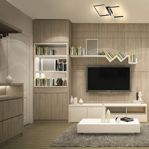 Накладной светильник Escada Scales 10209/2LED Black