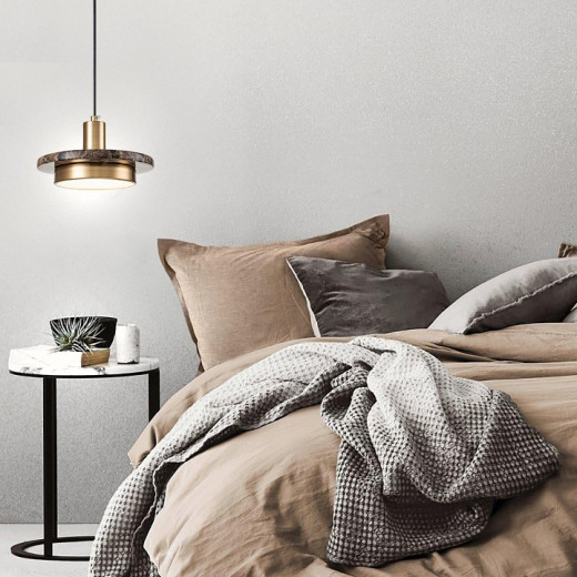 Подвесной светильник Escada Torano 10260/1LED Brown marble