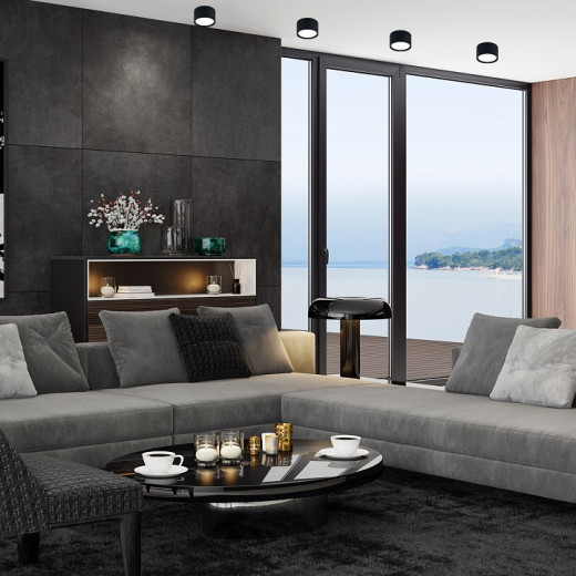 Накладной светильник Escada 20005LED 20005SMU/03LED SBK