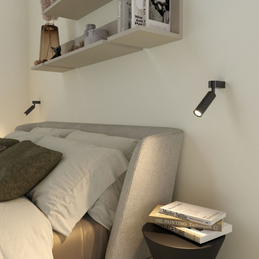 Бра Eurosvet Pitch 20143/1 LED черный жемчуг