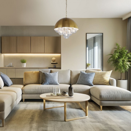 Подвесной светильник Eurosvet Anait 30177 латунь