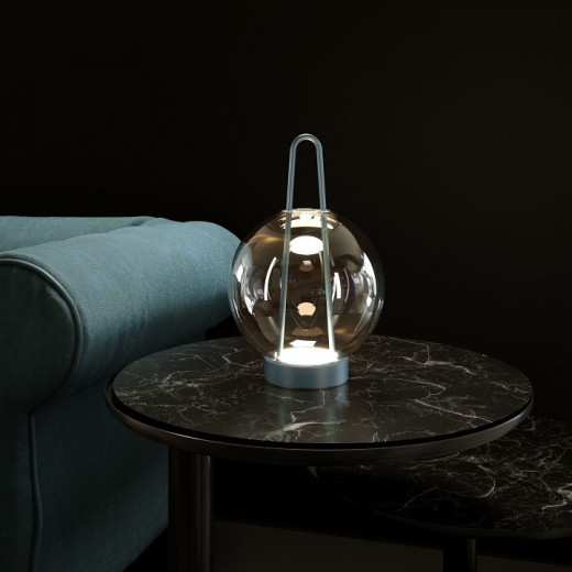 Настольная лампа декоративная Eurosvet Frasco 80507/1 синий