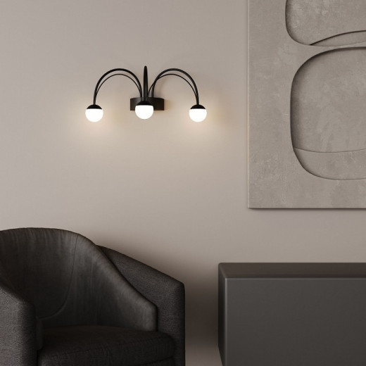 Бра Eurosvet Ragno 90031/3 черный