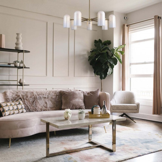 Люстра на штанге F-promo Barfila 4619-7P