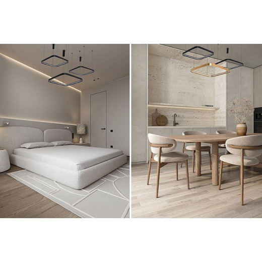 Подвесной светильник Italline IT013-6031 IT013-6031 black 3000K